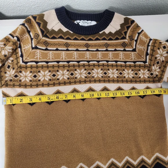 Dutch Bros. Windmill Fair Isle Christmas Sweater - Picture 5 of 6